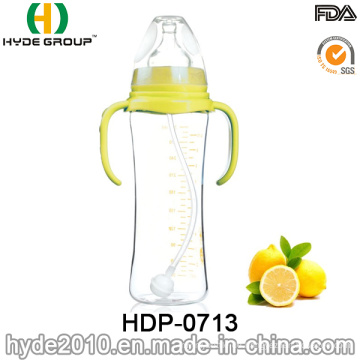 BPA frei Standard Hals Baby Plastikflasche (HDP-0713)